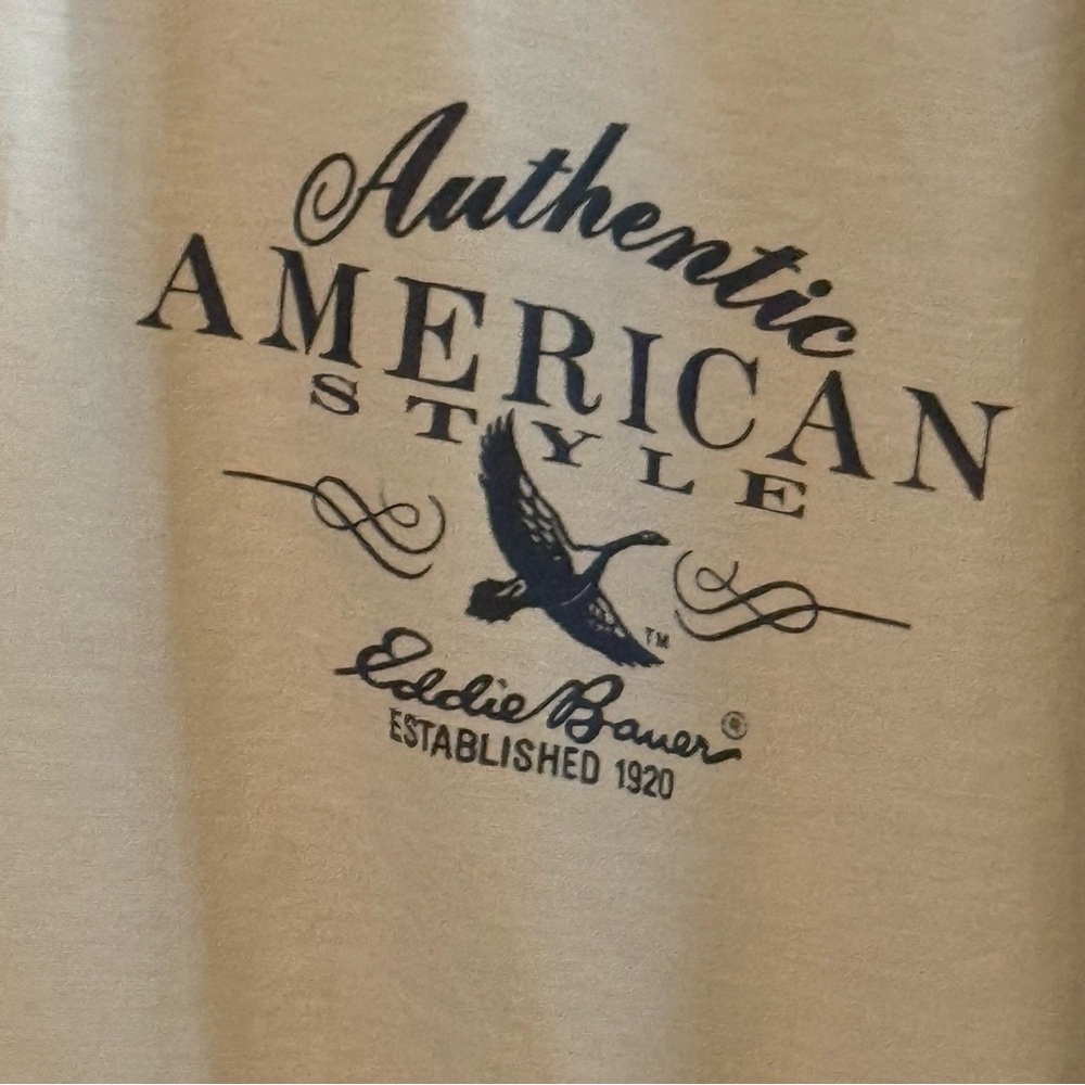 Eddie Bauer‎ Men's Tan Hooded Jacket - Picture 6 of 12